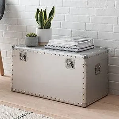 BRAND NEW BOXED HOMESDIRECT 365 INDUSTRIAL STORAGE TRUNK