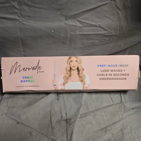MERMADE HAIR 25MM BARREL CURLING WAND - BOXED