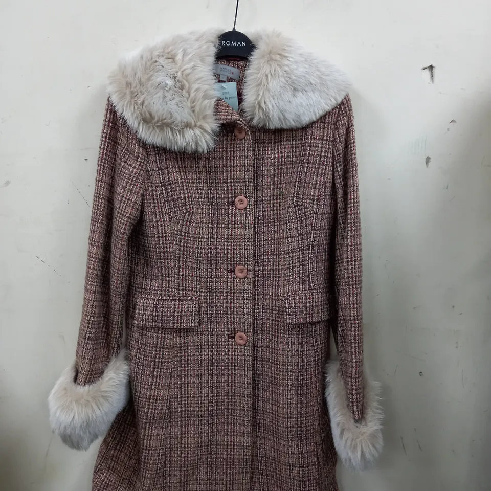 MARKS & SPENCERS COAT - SIZE 14