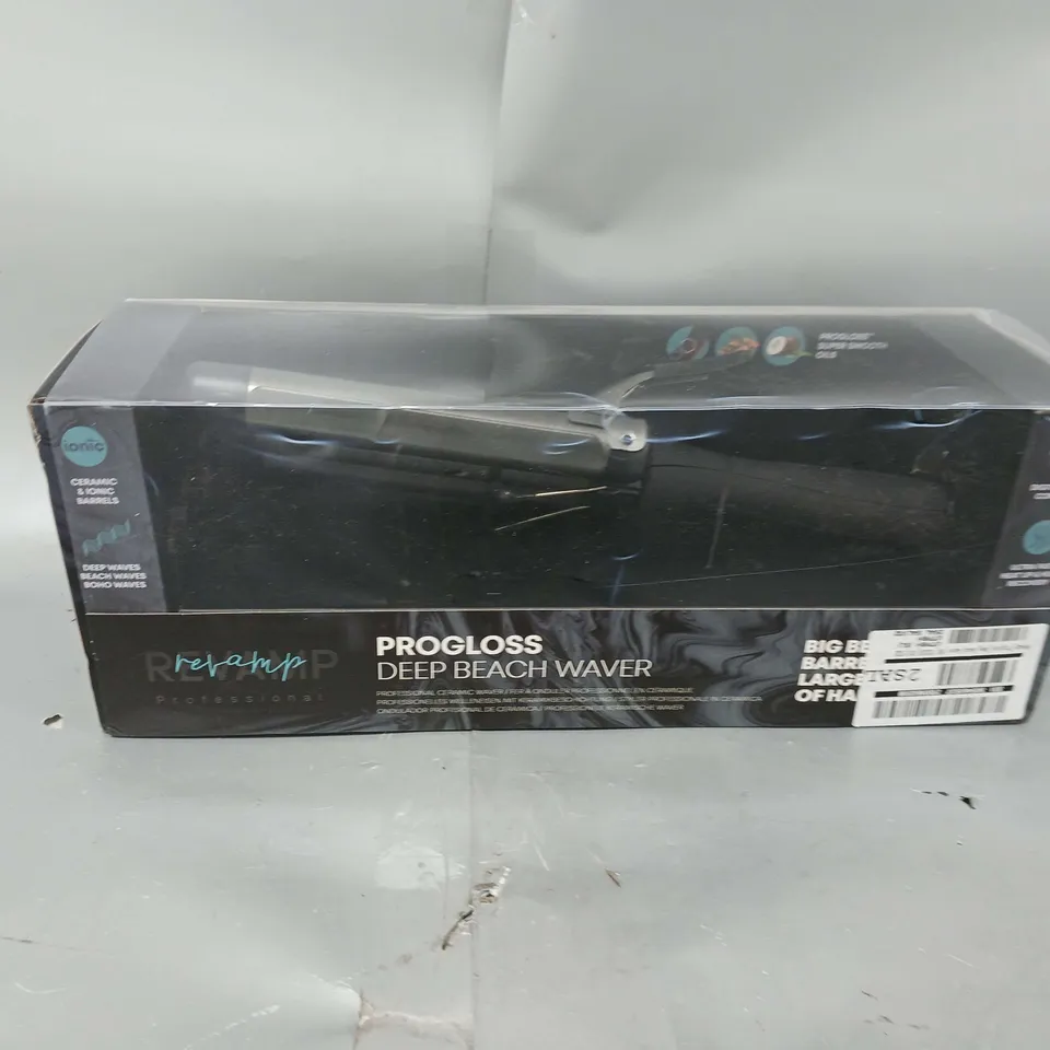 BOXED PROGLOSS DEEP BEACH HAIR WAVER  RRP £59.99