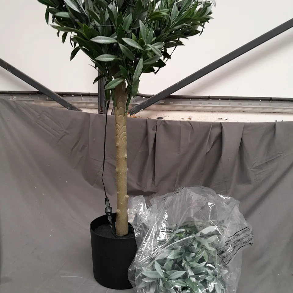 BOXED MY GARDEN STORIES BUSHY LED OLIVE TREE