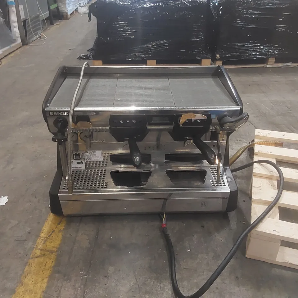 RANCILIO CLASSE 7 COMMERCIAL 2 GROUP COFFEE MACHINE