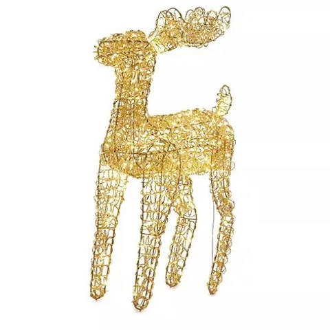 FESTIVE INDOOR/OUTDOOR PRE LIT MICRODOT REINDEER