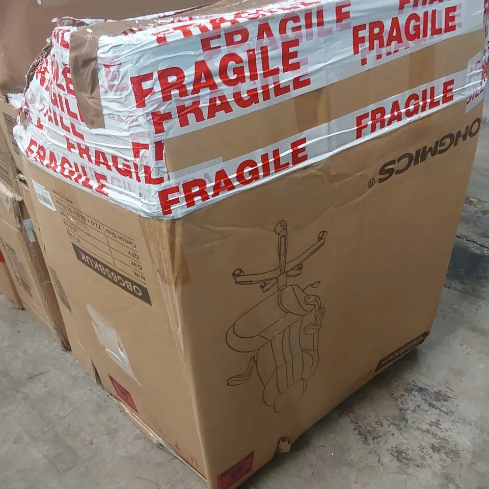 BOXED OFFICE CHAIR - BLACK (1 BOX)