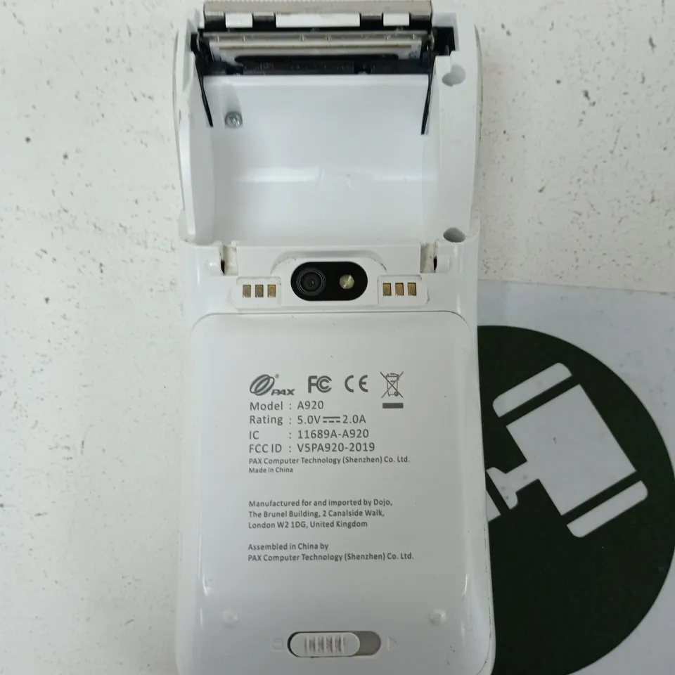 DOJO A920 ANDROID PAYMENT TERMINAL – HANDHELD POS 