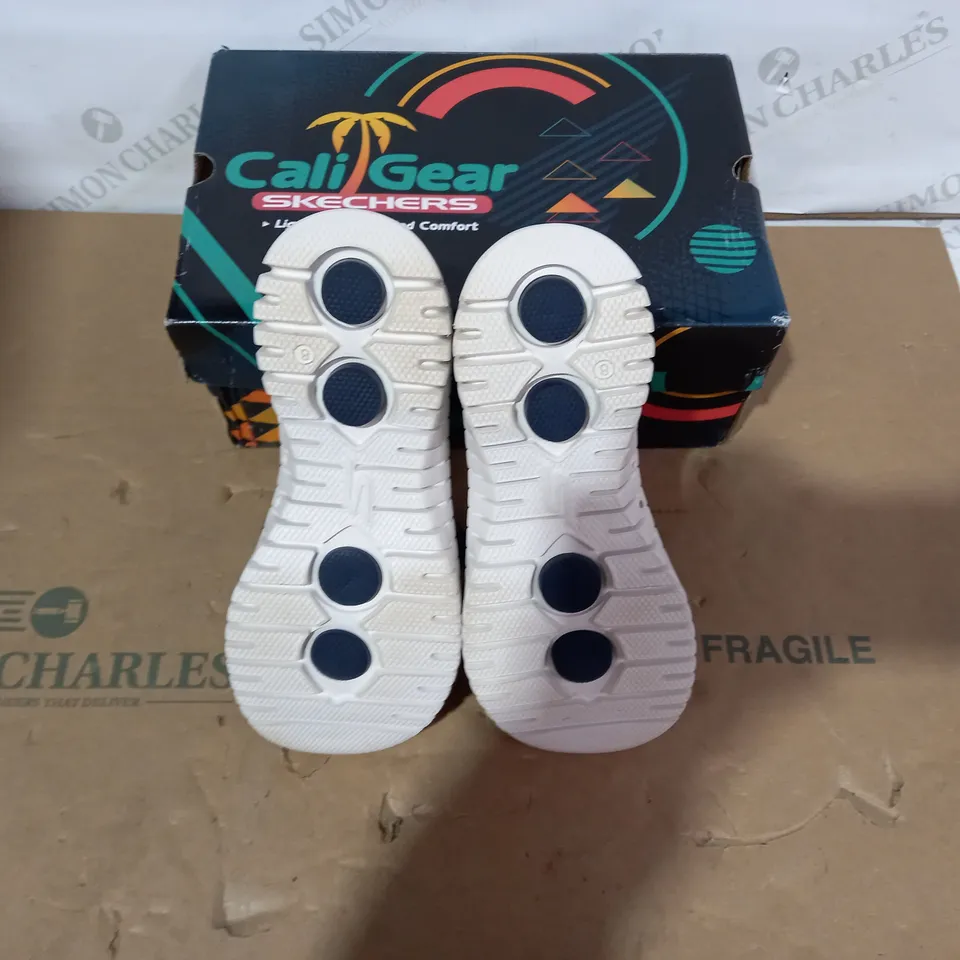 BOXED PAIR OF SKECHERS SANDALS - SIZE 8