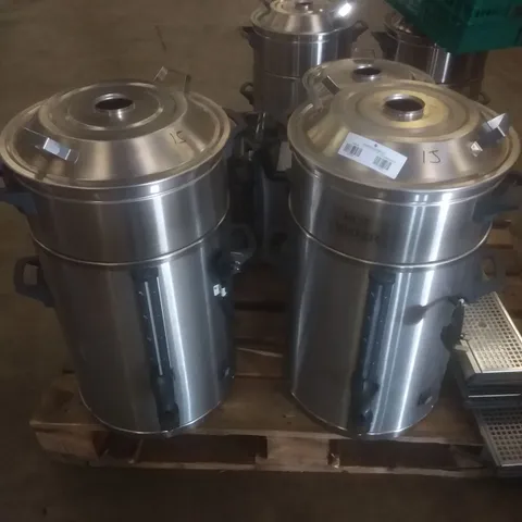 2 BRAVILOR BONAMAT VHG20 CONTAINERS 20LTR FOR USE WITH BRAVILOR B20 COFFEE BREWERS