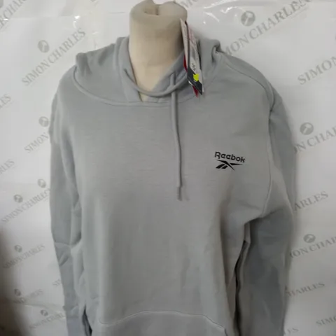 REEBOK CASUAL LOGO HOODIE SIZE 2XL