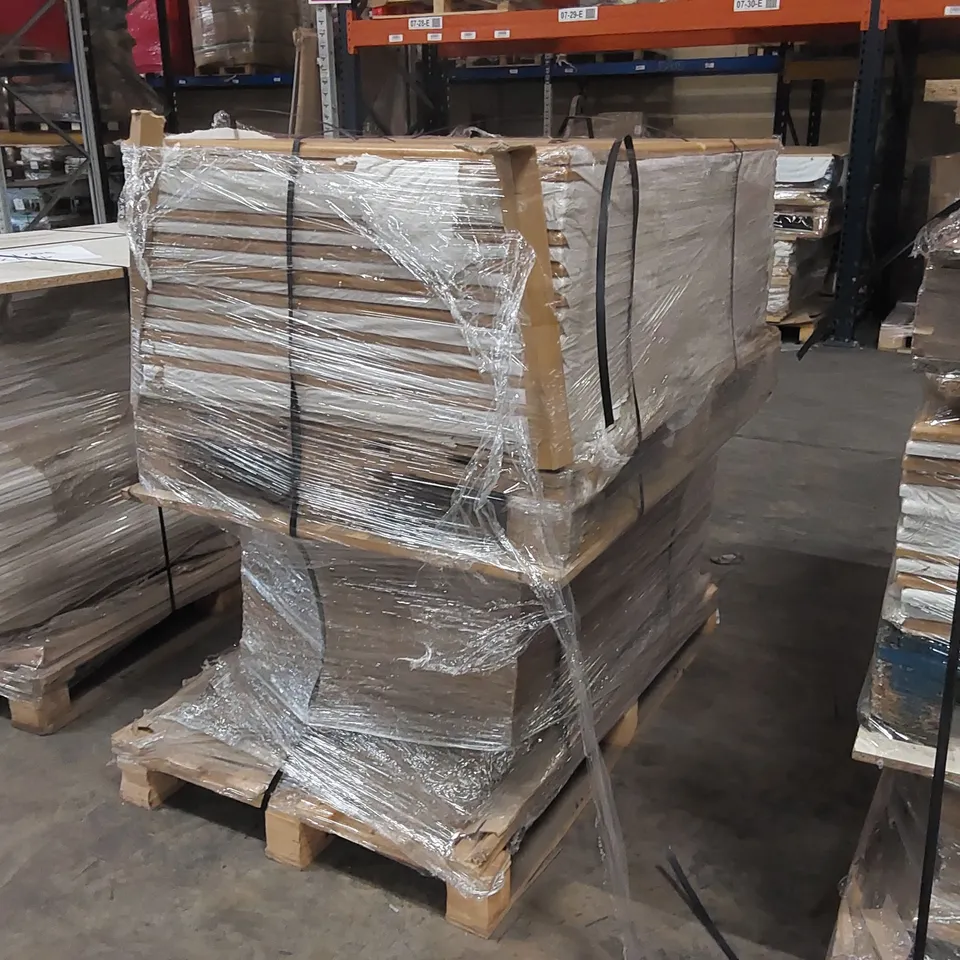 PALLET OF LARGE QUANTITY OF KITCHENS/BEDROOM REPLACEMENT CABINET DOOR/DRAWER/END PANELS IN ASSORTED SIZES