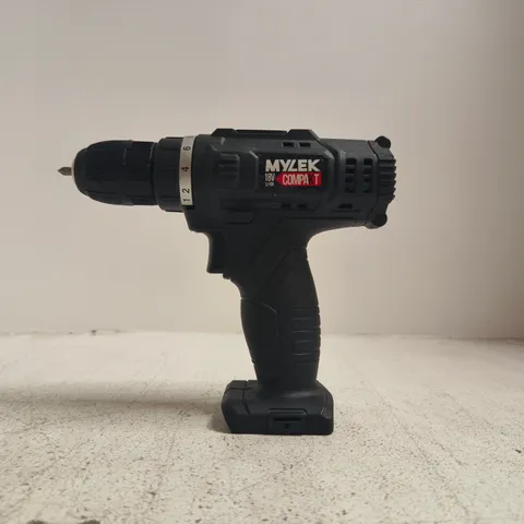 MYLEK COMPACT CORDLESS DRILL – 18V LI-ION, MODEL MYW09