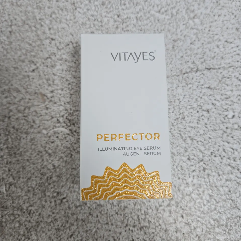 VITAYES PERFECTOR ILLUMINATING EYE SERUM 15 ML – MADE IN GERMANY