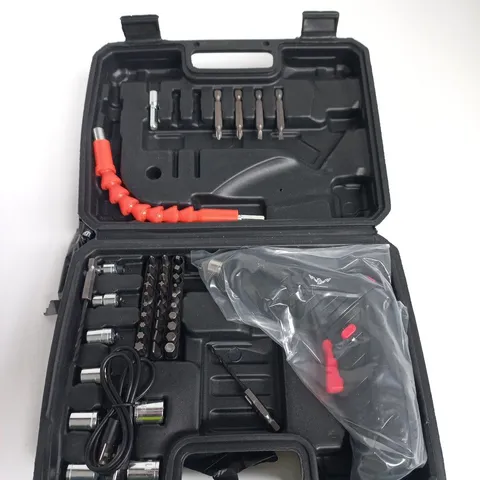 LITHIUM ELECTRIC SCREWDRIVER KIT IN CASE