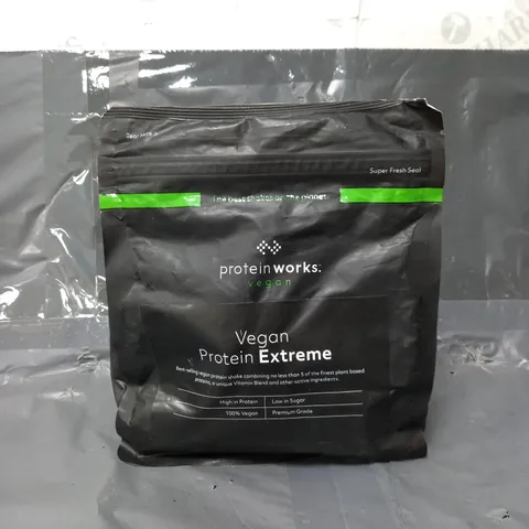 SEALED PROTEIN WORKS VEGANPROTEIN EXTREME IN CHOCOLATE SILK 500G