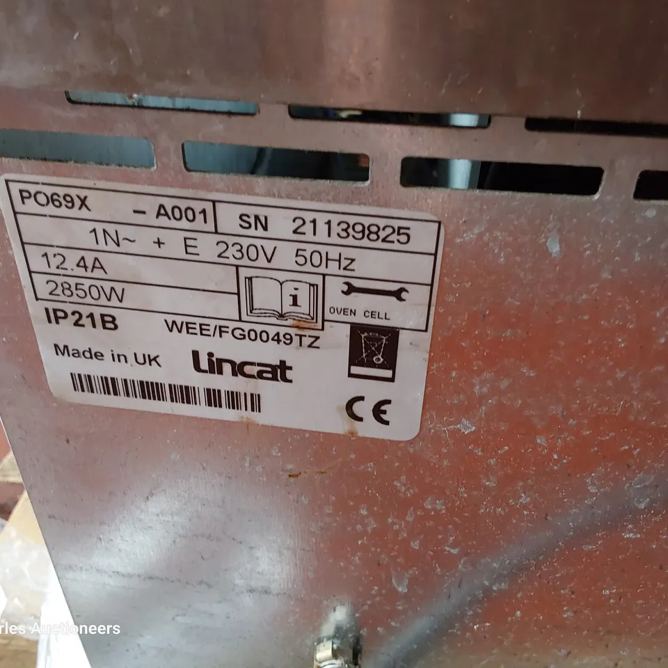 LINCAT PIZZA OVEN PO69X