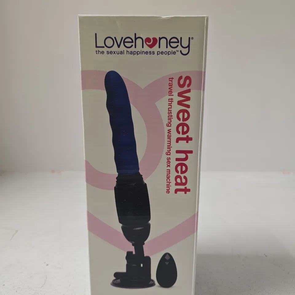 SEALED LOVEHONEY SWEET HEAT TRAVEL THRUSTING WARMING SEX MACHINE