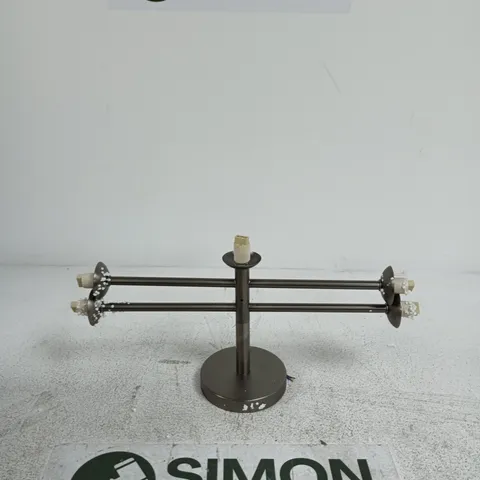 VINTAGE FOUR-ARM CEILING LIGHTING FIXTURE WITH CENTRAL STAND