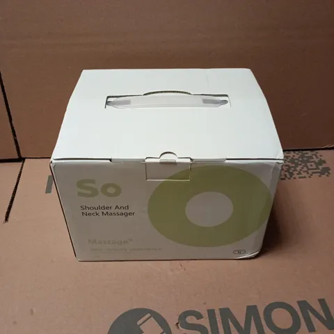 BOXED SO SHOULDER AND NECK MASSAGER