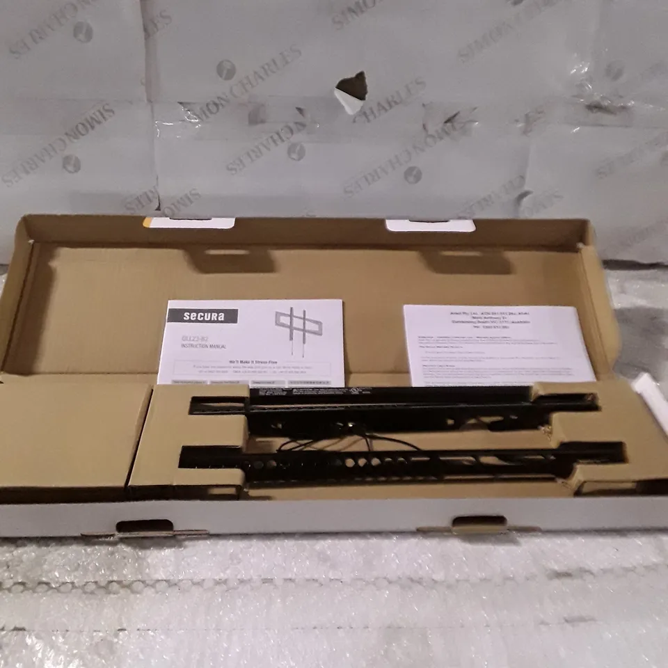 BOXED SECURA LOW-PROFILE WALL MOUNT FOR 40-90" TV'S- QLL23-B2