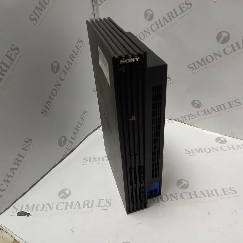 SONY PLAYSTATION 2 GAMES CONSOLE IN BLACK