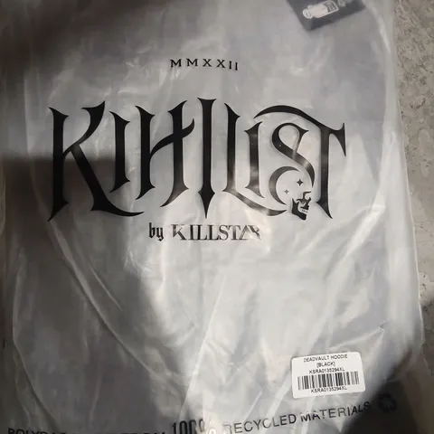 APPROXIMATELY 11 BRAND NEW KILLSTAR CLOTHING PRODUCTS TO INCLUDE; DEADVAULT HOODIE