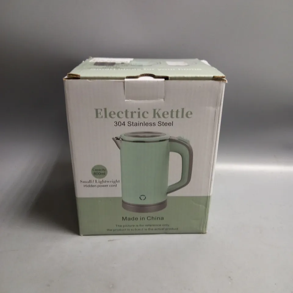 BOXED ELECTRIC KETTLE BLACK