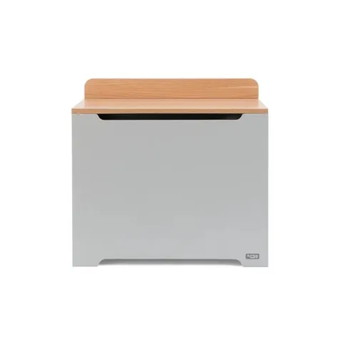 BOXED RIO TUTTI BAMBINI TOY BOX IN DOVE GREY & OAK (1 BOX)