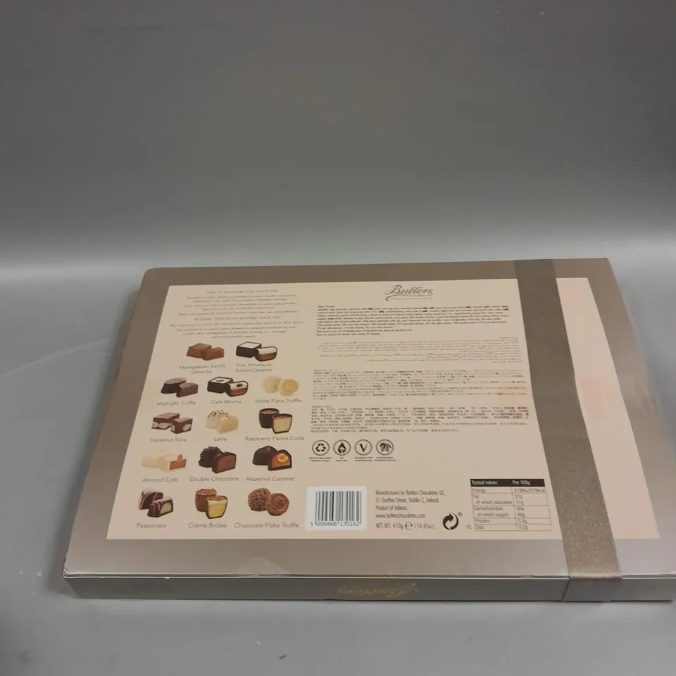 SEALED BUTLERS THE PLATINUM COLLECTION CHOCOLATE SELECTION 