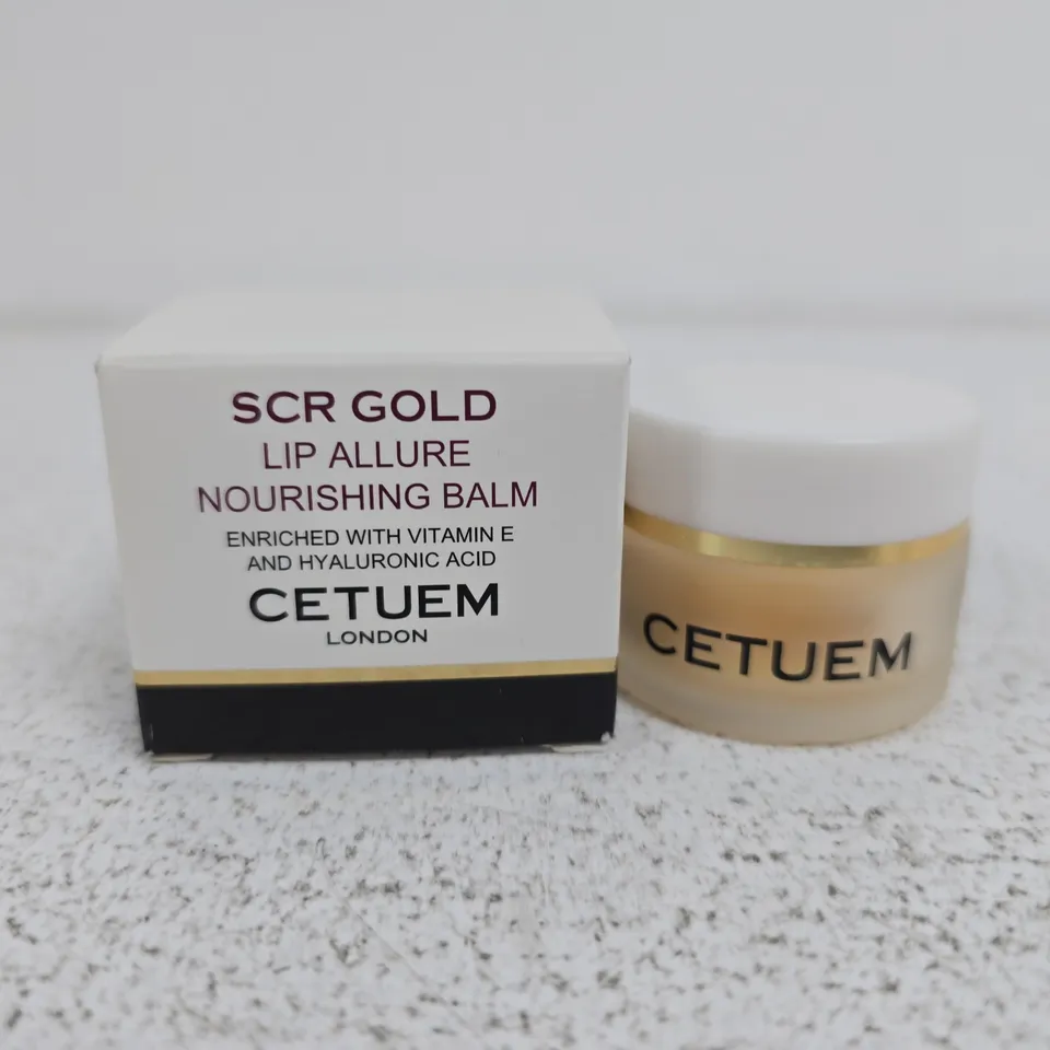 BOXED SCR GOLD LIP ALLURE NOURISHING BALM (15ML)