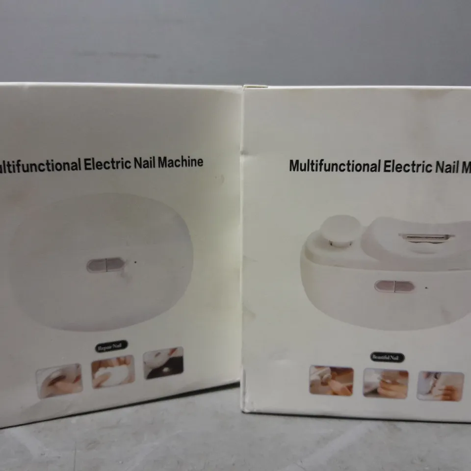 2 BOXED MULTIFUNCTIONAL ELECTRIC NAIL MACHINES 