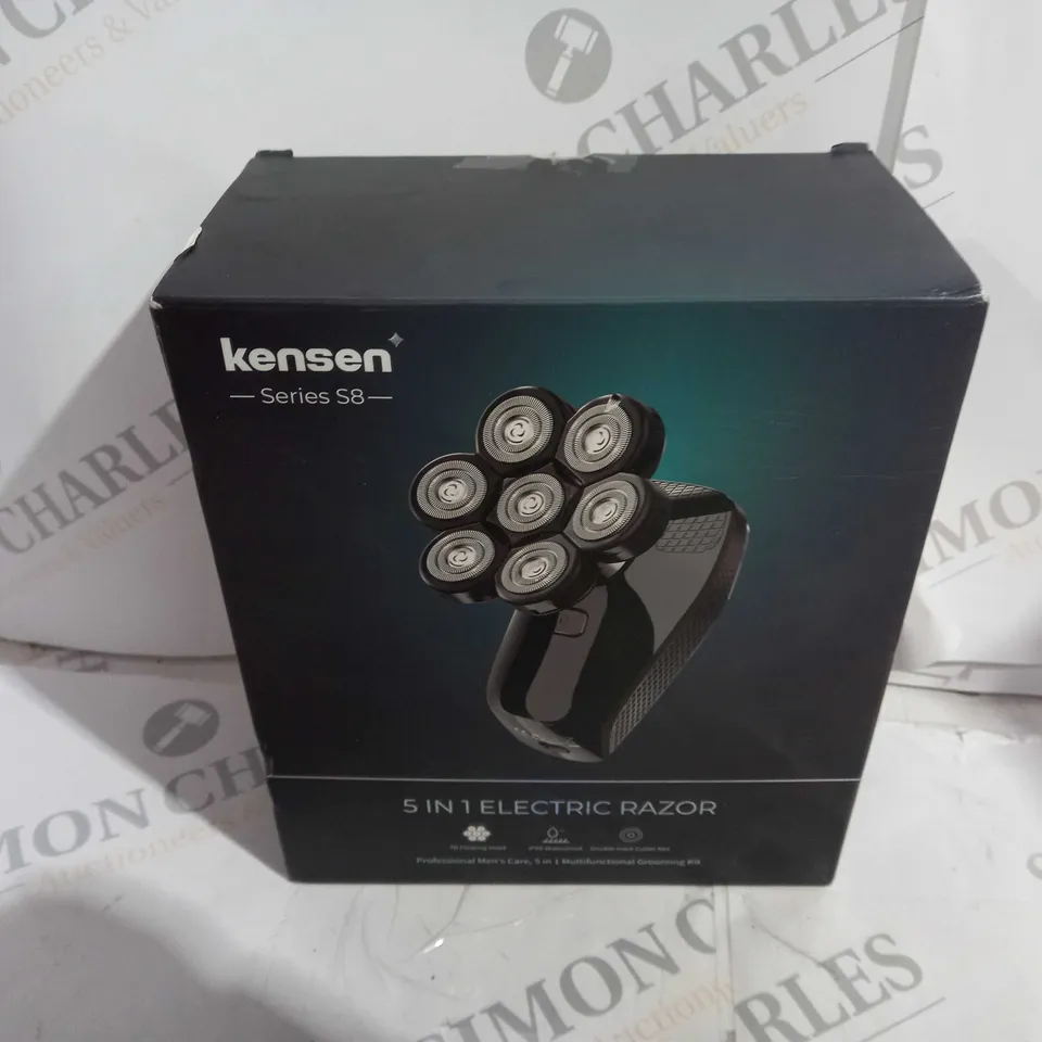 SEALED AND BOXED KENSEN SERIES S8 5 IN 1 ELECTRIC RAZOR
