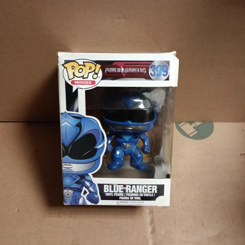 POWER RANGERS BLUE RANGER POP! VINYL FIGURE – BOXED (FUNKO POP! MOVIES)
