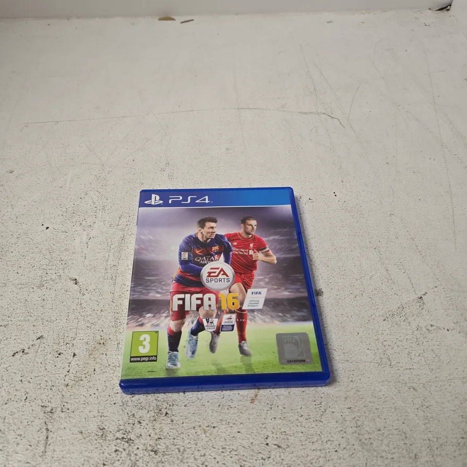 PLAYSTATION 4 FIFA 16 VIDEO GAME
