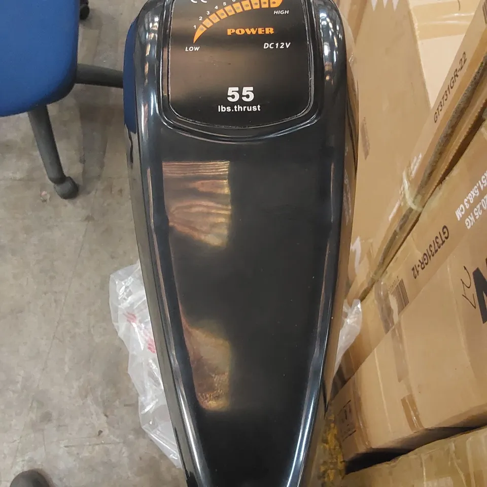 BOXED TRANSOM MOUNT TROLLING MOTOR
