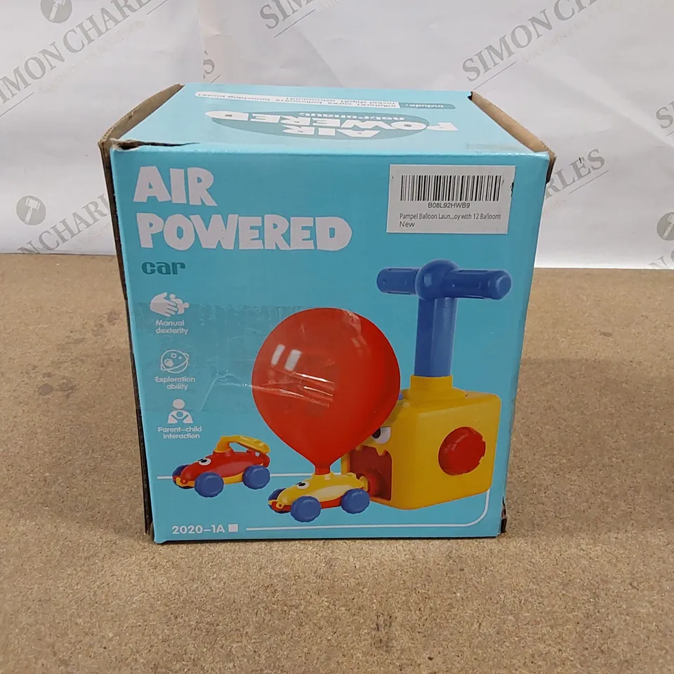 BOX OF APPROXIMATELY 13X AIR POWERED CAR/ASTRONAUTS (1 BOX)