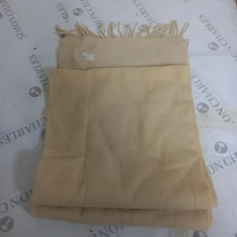 POLO RALPH LAUREN YELLOW SCARF