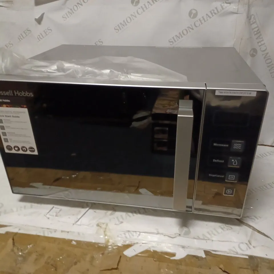 RUSSELL HOBBS RHEM2301S EASI DIGITAL FLATBED MICROWAVE - SILVER RRP £149