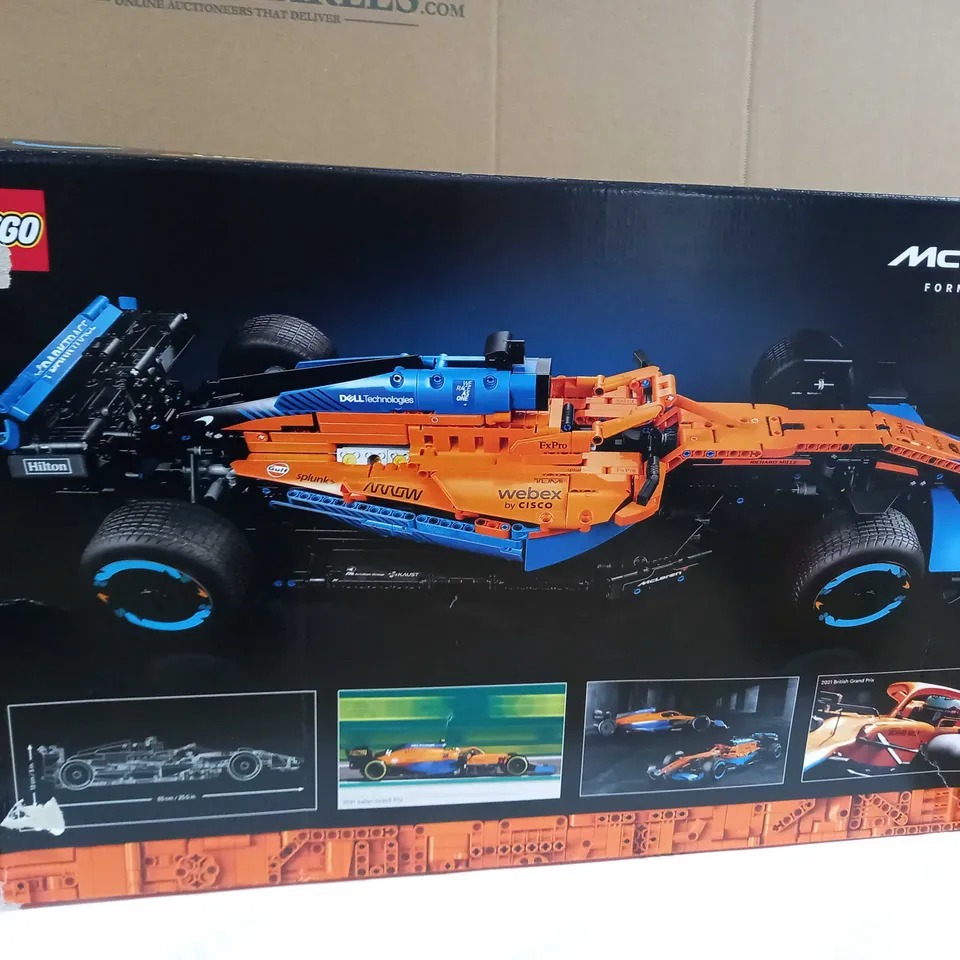 BOXED LEGO TECHNIC MCLAREN FORMULA 1 RACE CAR (42141) RRP £159.99