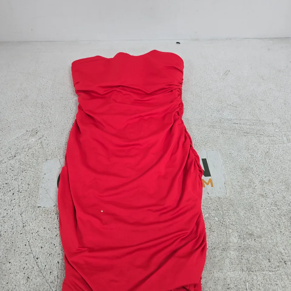 OH POLLY RED WOMEN'S DRESS UK 8 (US 4)