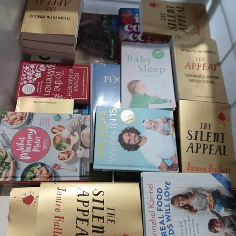 LARGE QUANTITY OF ASSORTED FICTION AND NON FICTION BOOKS