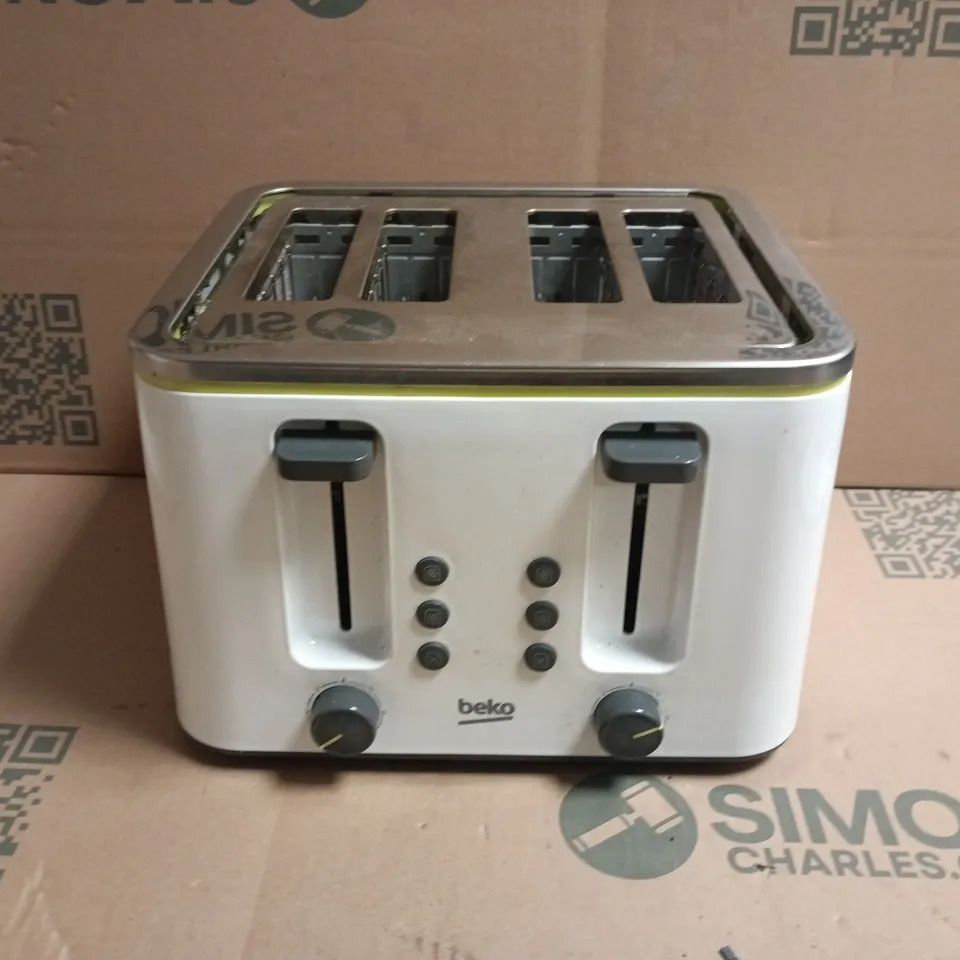 BEKO 4-SLICE TOASTER – WHITE