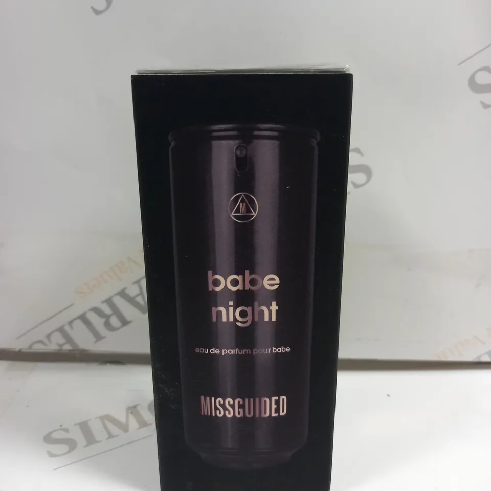 BOXED MISGUIDED BABE NIGHT EAU DE PARFUM 80ML SPRAY