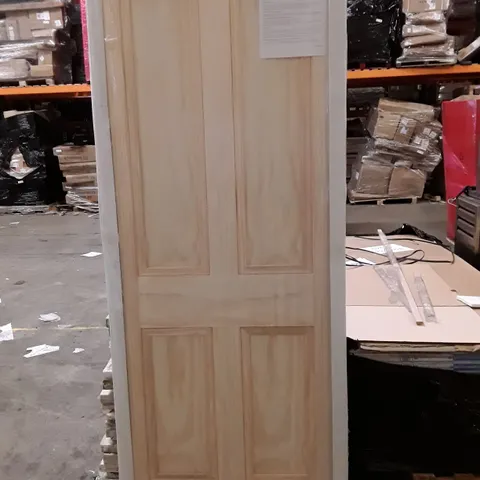 MENDES RADIATA PINE ISLINGTON 4 PANEL INTERNAL DOOR 80"×32" 35MM