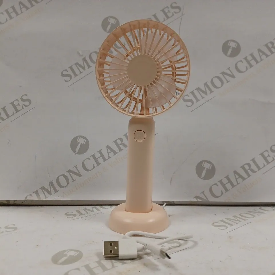 PINK HANDHELD FAN LF22015