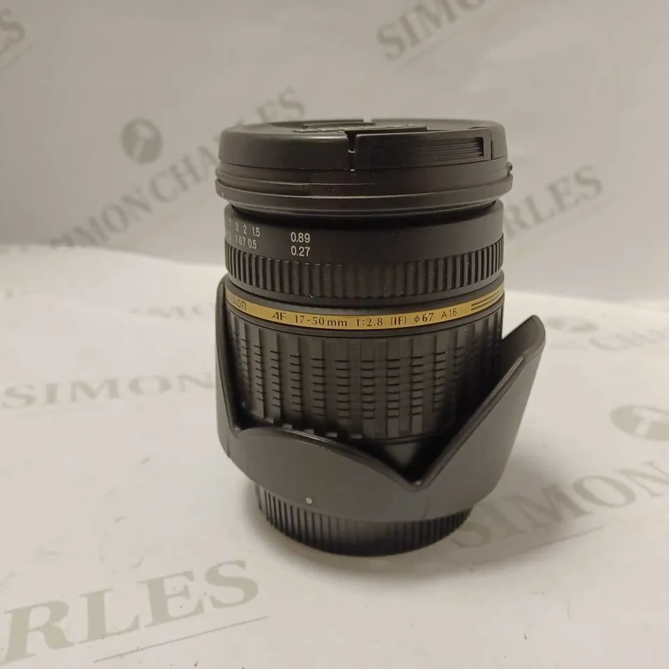 TAMRON SP AF 17-50MM F/2.8 XR DI II LD ASPHERICAL (IF) - CANON EF-S FIT LENS 