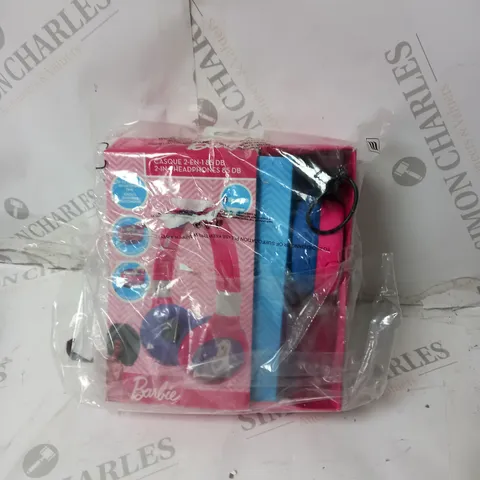 BOXED BARBIE 2-IN-1 HEADPHONES
