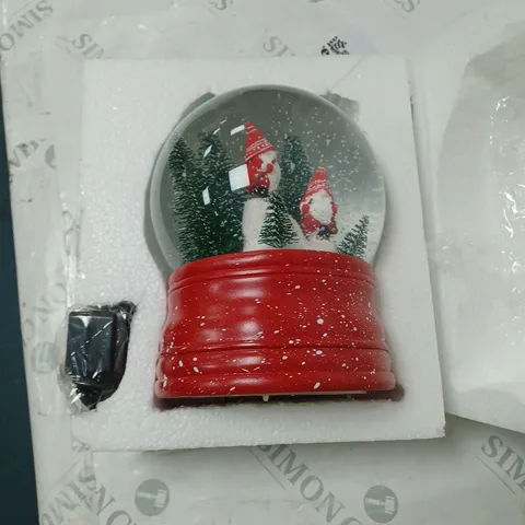 SANTA EXPRESS CHRISTMAS CHARACTER MUSICAL WATER SPINNER