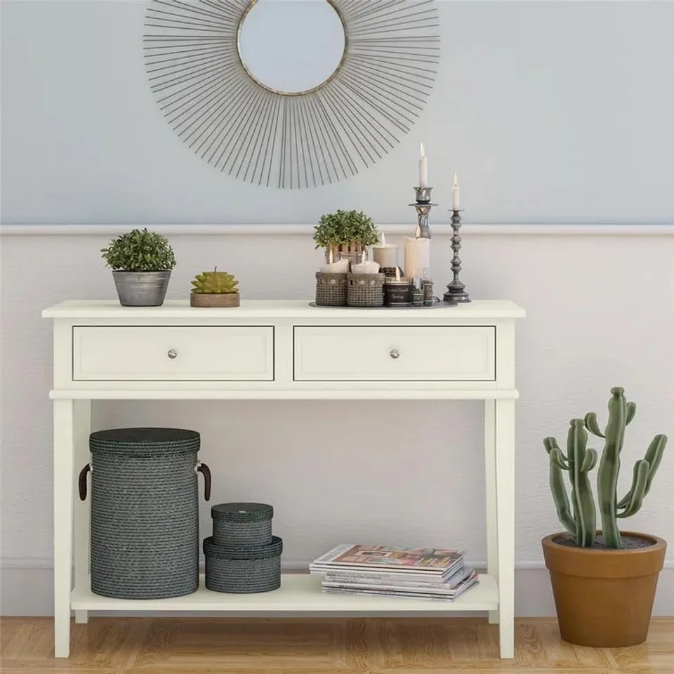 BOXED CLARICE CONSOLE TABLE