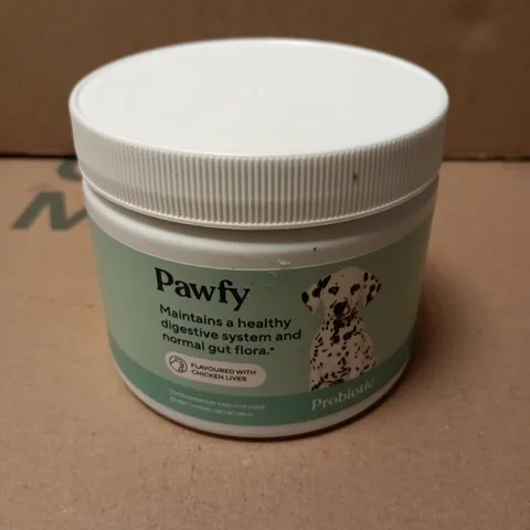PAWFY PROBIOTIC SUPPLEMENT FOR DOGS – CHICKEN LIVER FLAVOUR