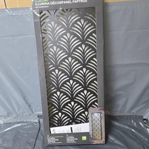 BOXED SMART SOLAR BOXED ILLUMINA DECORPANEL PAPYRUS 
