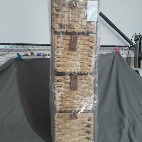 HOME NATURAL WOVEN STORAGE TOWER 